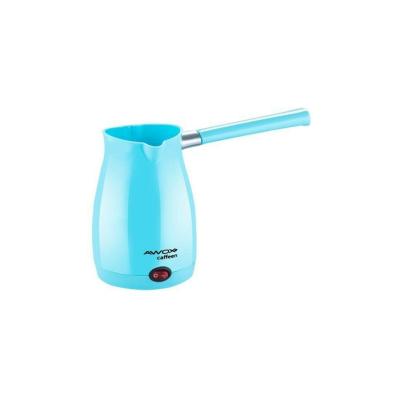 AWOX CAFFEEN  MAVİ  ELEKTRİKLİ CEZVE  TÜRK KAHVESİ  MAKİNESİ  PLASTİK   ÇİFT AĞIZ   0.4LT - 5 FİNCAN   1000W