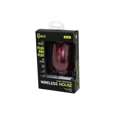 BORDO KABLOSUZ MOUSE 2.4G 8-10M DİSTANCE WİRELESS - KABLOSUZ 1600DPI OYUN FARE BWM-5