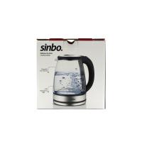 CAM - LEDLİ KETTLE 1.8LT  GİZLİ REZİSTANS - KABLOSUZ 360 DERECE GÖVDE 1500W SK-8033