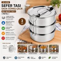 ÇELİK 3LÜ METAL SEFER TASI TAŞIMA KULP=BAĞLAMA KANCALI