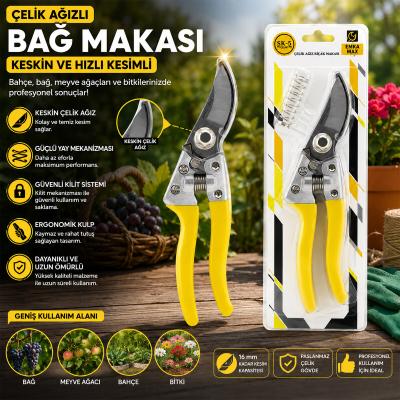 ÇELİK AĞIZLI BAĞ MAKAS