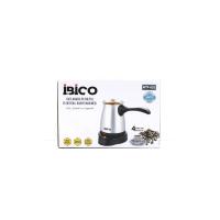 ÇELİK ELEKTRİKLİ CEZVE TÜRK KAHVE MAKİNESİ - 4FİNCAN=400ML KABLOSUZ KULLANIM- 360°DÖNER 600W MTF-002