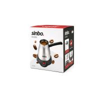 ÇELİK ELEKTRİKLİ CEZVE TÜRK KAHVE MAKİNESİ - 5FİNCAN=400ML 360° KABLOSUZ KULLANIM KATLANIR KULP 700W SCM-2967