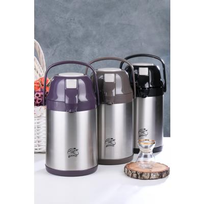 CKR-2007 2.5LT POMPALI  ÇELİK TERMOS