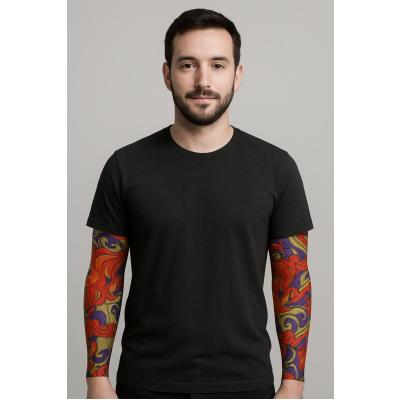 Çorap Dövme Giyilebilir Kol Bacak Dövmesi Likralı 2 Adet Model 4