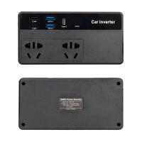 CZ02/12V-24V 12-24 VOLT 200 WATT 4 USB + TYPE-C GİRİŞLİ ARAÇ POWER INVERTER