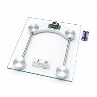 DİJİTAL - PİLLİ KARE BANYO BASKÜL TERAZİ TARTI LCD EKRAN 180KG/0.1G 30X30CM İ11-025