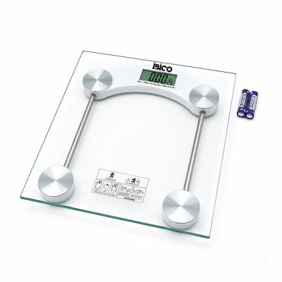 DİJİTAL - PİLLİ KARE BANYO BASKÜL TERAZİ TARTI LCD EKRAN 180KG/0.1G 30X30CM İ11-025
