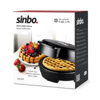 DÖKÜM  BELÇİKA WAFFLE MAKİNESİ  ELEKTRİKLİ   4 WAFFLE   YAPIŞMAZ YÜZEY   1000W  SSM-2589