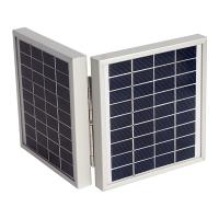 DUAL SOLAR PANEL 2 Lİ 9 VOLT 4 WATT 143*137*36 2.5 METRE KABLOLU