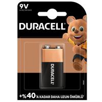 DURACELL 9 VOLT ALKALİN PİL TEKLİ