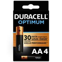 DURACELL OPTIMUM MX1500 1.5V ALKALIN AA KALEM PİL 4LÜ PAKET