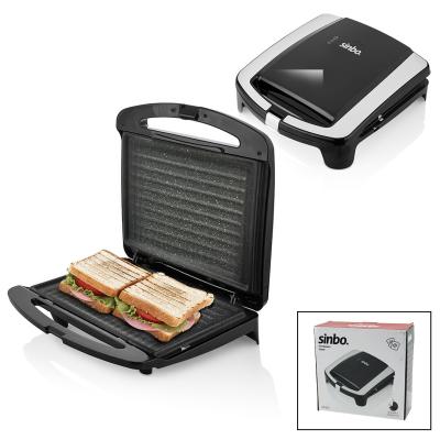 ELEKTRİKLİ TOST MAKİNESİ 2 DİLİM GRANİT YAPIŞMAZ YÜZEY - KİLİTLENEBİLİR KAPAK 750W SSM-2587