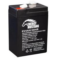 ENERGY MUSTANG 6 VOLT - 4 AMPER IŞILDAK AKÜSÜ (70 X 48 X 101 MM) (81)