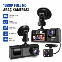 FULL HD 1080P SENSÖR - PARK ASİSTAN - HAREKET ALGILAMA OTO ARAÇ İÇİ KAMERA HS-362