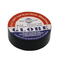 GLOBE İZOLE BANT SİYAH 10LUK  0.13MMX19MM