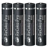 GP RECYKO PRO İNCE AAA 800 MAH ŞARJLI 4LÜ PİL GP85AAAHCB-2EB4 (GPRHCH83B205)