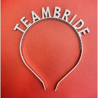 Gümüş Renk Team Bride Taç Plastik – Gelin ve Nedime Tacı