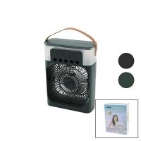 HAVA NEMLENDİRME - FAN - GECE LAMBASI MASA ÜSTÜ ULTRASONİK VANTİLATÖR 360 DERECE USB ŞARJ 3KDM HIZ