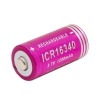 ICR16340 3.7 VOLT 1200 MAH LI-ION ŞARJ EDİLEBİLİR PİL