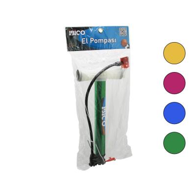 İRAN EL POMPASI  METAL GÖVDE   PLASTİK KOL - ALTLIK   30CM   TOP - BİSİKLET - MOTOR