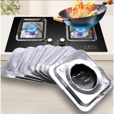 Kare Ocak Üstü Yağ Koruyucu Alüminyum Levha 23*23 cm 10 Adet