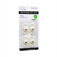 KARTELALI 4PCS TEK BİLYA TEKERLEKLİ MOBİLYA EŞYA TAŞIMA APARATI 360° 8KG TAŞIMA KAPASİTE