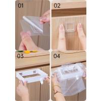 Kendinden Yapışkanlı Katlanabilir Çöp Poşeti Tutucu Aparat