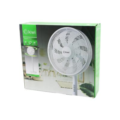 KİWİ KFAN-7627 41CM 50W EV TİPİ AYAKLI VANTİLATÖR 3-KADEME HIZ 9-PLS.KANAT SİGORTALI SESSİZ MOTOR YÜKSEKLİK: 125CM