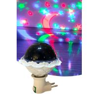 Kristal Gökyüzü Modlu Yıldızlı Hareketli 360 Derece Dönen Kristal Led Ampül