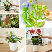 Kurbağa Şeklinde Bitki Sabitleyici – Bahçe ve İç Mekan Bitkileri İçin Dal ve Gövde Destek Aparatı, Çok Amaçlı Bitki Tutucu Klips