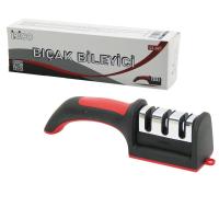 KUTULU  BIÇAK BİLEME  3 BOĞUMLU  RENKLİ PLASTİK SAPLI
