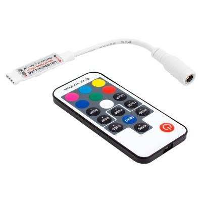 LED RGB KONTROL DEVRESİ 12 VOLT RF KÜÇÜK MODÜLLÜ UZAK MESAFE ALGILAMALI