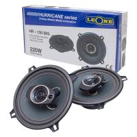 LEONE HR-130 BIG 13 CM 220 WATT MAX 110 WATT RMS 3 YOLLU 2Lİ TAKIM KUTULU 13 CM OTO HOPARLÖR