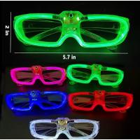 Mavi LED Işıklı Parti Gözlüğü 3 Modlu – Glow - Gece Eğlence Gözlüğü
