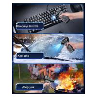 Mega Turbo Üfleyici Elektrikli Şiddetli Fan Hava Kompresör 130.000RPM Mangal Barbekü Fanı