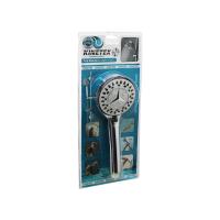 MERCEDES ORTA YUVARLAK- BOMBELİ=9.5CM DUŞ BAŞLIK KADEMELİ KROM GÖVDE- SİYAH KENAR-İĞNE SAP:13.5CM
