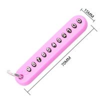 Mini Anahtarlık, Çanta, Araba İçin Çok Amaçlı Numaratör