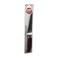 NO-2 BİLEZİKLİ SIYIRMA KASAP ET BIÇAK - KURBAN RENKLİ PLASTİK KAYMAZ SAPLI %100 EL İŞÇİLİK