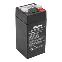 ORBUS ORB4-4 4 VOLT - 4 AMPER DİK AKÜ (45 X 45 X 100 MM)