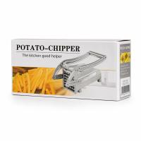 PATATO-CHIPPER MANUEL PATATES - SEBZE DİLİMLEME MAKİNESİ KOMPLE METAL ÜSTTEN KOLLU