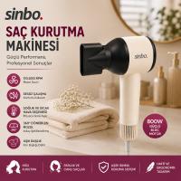 PEMBE SAÇ KURUTMA MAKİNESİ 110.000 RPM SESSİZ ÇALIŞMA - 3 HIZ - SICAKLIK AYAR SHD-1755