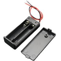 PİL YUVASI 2 Lİ KAPAKLI SWİTCHLİ (AA) (IC-233C)