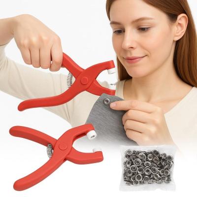 Plastik Çıt Çıt Pensi–Kıyafet, Bebek Önlüğü, Gömlek ve Tekstil Ürünleri İçin Çıtçıt Takma Aleti