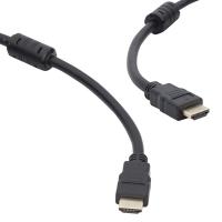 PLASTİK DÜZ SİYAH 5 METRE HDMI KABLO POŞETLİ