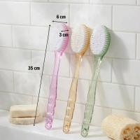 Plastik Saplı Vücut Temizleme Fırçası - Çok Amaçlı Sırt ve Vücut İçin Banyo ve Duş Kese Aparatı