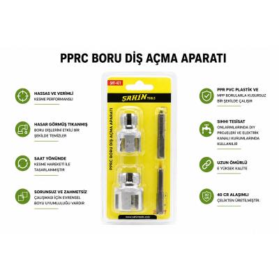 PPRC BORU DİŞ AÇMA MATKAP UÇ APARAT