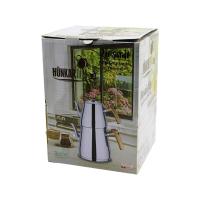 PRAMİT AİLE BOY ÇELİK ÇAYDANLIK SETİ - TAKIMI RENKLİ BAKALİT KULP ÜST DEMLİK: 1.5LT - ALT SULUK: 2.75LT KENDİNDEN SÜZGEÇLİ
