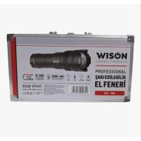 Profesyonel Zoomlu El Feneri | 60w – 7000 Lümen – 13.200 Mah – Type‑c – Metal Gövde