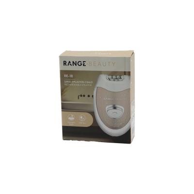 RANGE BEAUTY RE-18 EPİLASYON CİHAZI EPİLATÖR USB ŞARJLI=50DK 2 KADEME HIZ YIKANABİLİR BAŞLIK=18 ÇİFT CIMBIZ